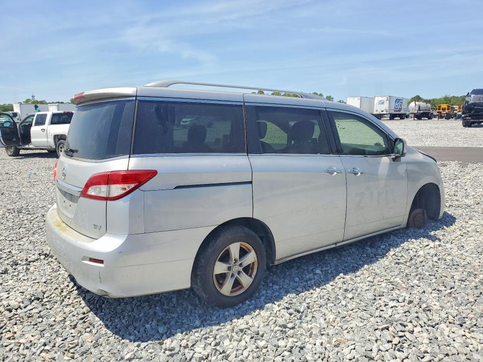49916156 :رقم المزاد ، JN8AE2KP2H9167032 vin ، 2017 Nissan Quest مزاد بيع