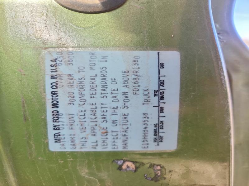 49050976 :رقم المزاد ، E15HHB43538 vin ، 1976 Ford E150 E150 مزاد بيع