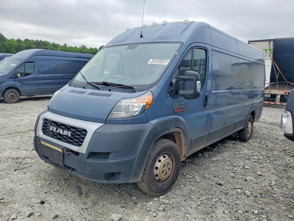2021 Ram Promaster 3500 მანქანა იყიდება აუქციონზე, vin: 3C6FRVJG0ME503251, აუქციონის ნომერი: 49304246