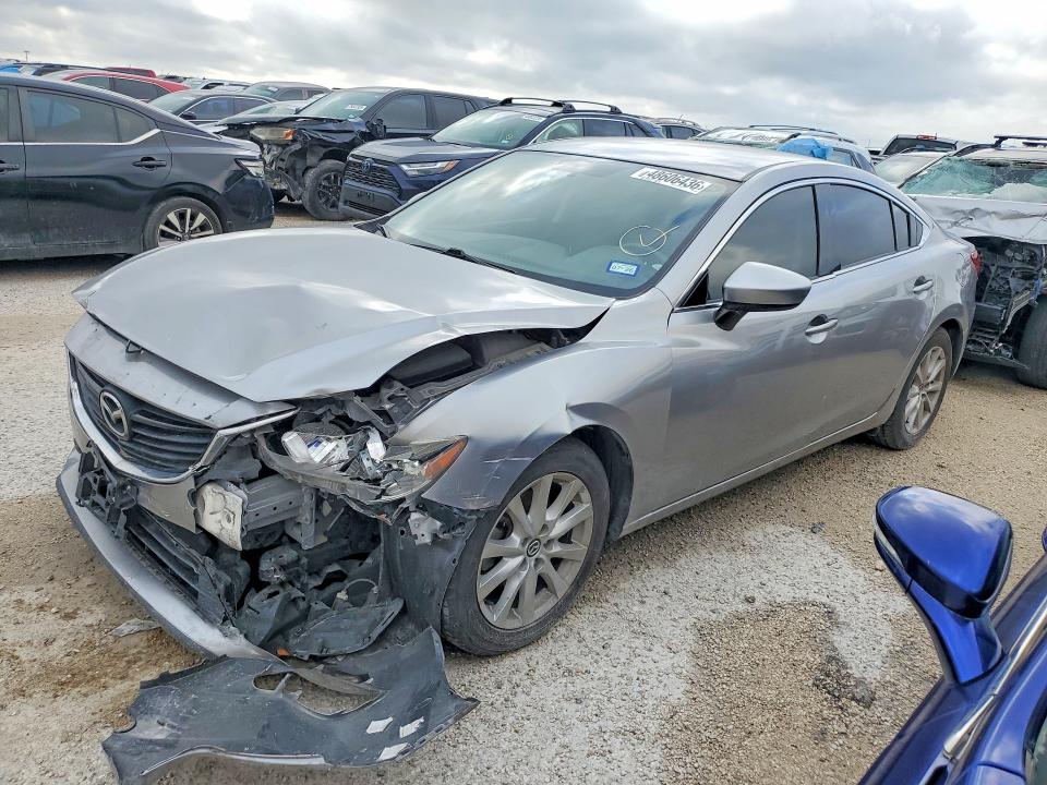 48606436 :رقم المزاد ، JM1GJ1U5XF1207828 vin ، 2015 Mazda 6 مزاد بيع