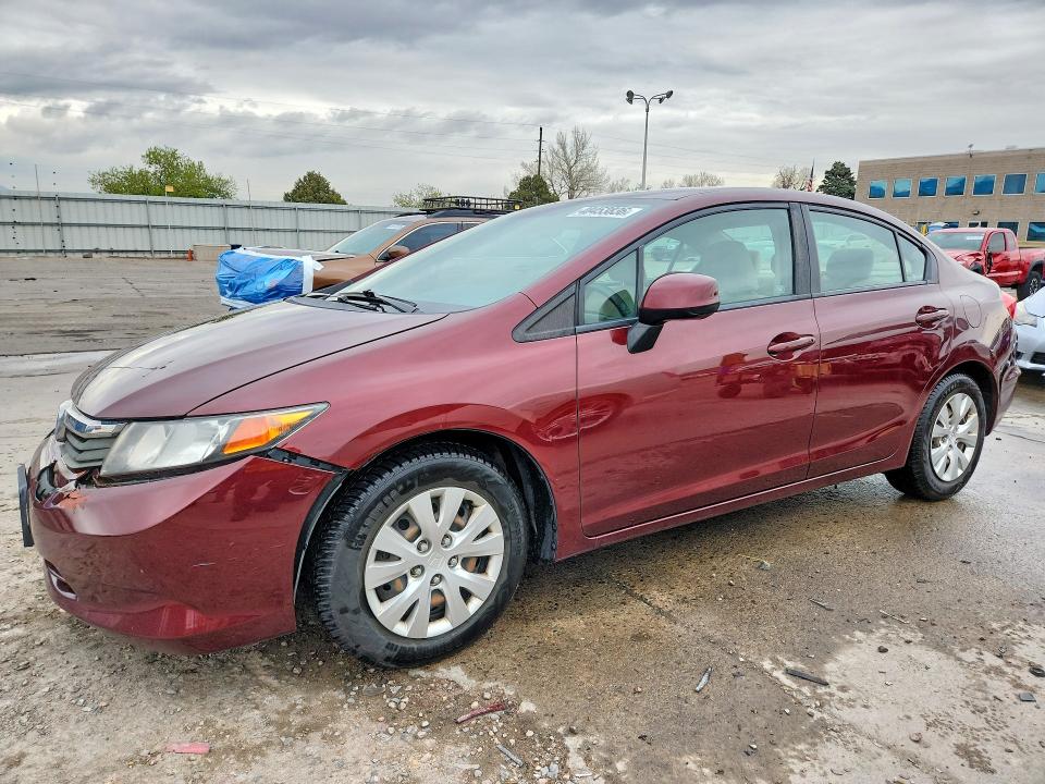 Aukcja sprzedaży 2012 Honda Civic, vin: 2HGFB2F57CH536545, numer aukcji: 48453836