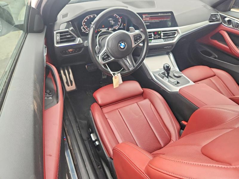 2022 Bmw 430xi მანქანა იყიდება აუქციონზე, vin: WBA73AP07NCJ80551, აუქციონის ნომერი: 51150666