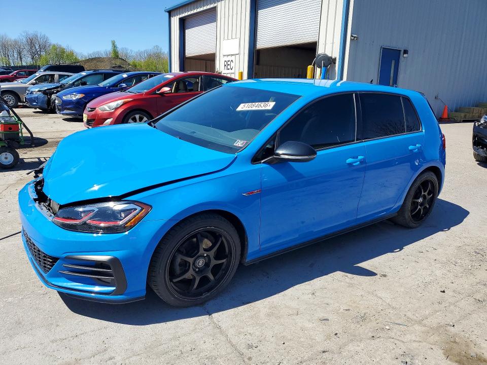 Auction sale of the 2019 Volkswagen Gti, vin: 3VW5T7AU8KM007864, lot number: 51084636