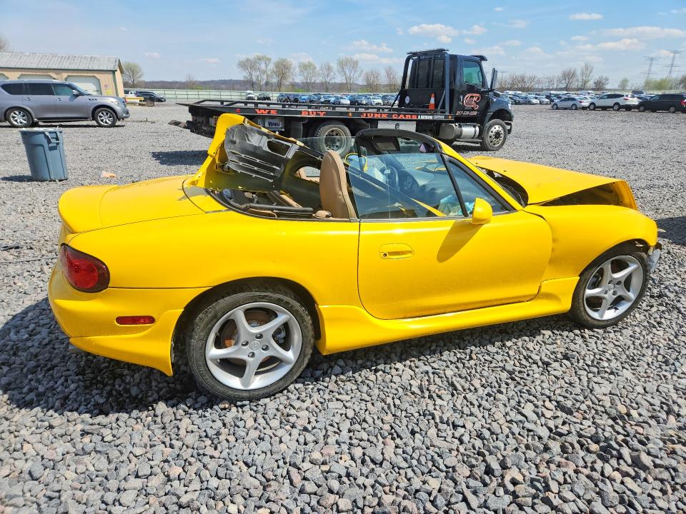 2002 Mazda Mx-5 Miata მანქანა იყიდება აუქციონზე, vin: JM1NB353320223320, აუქციონის ნომერი: 49476556