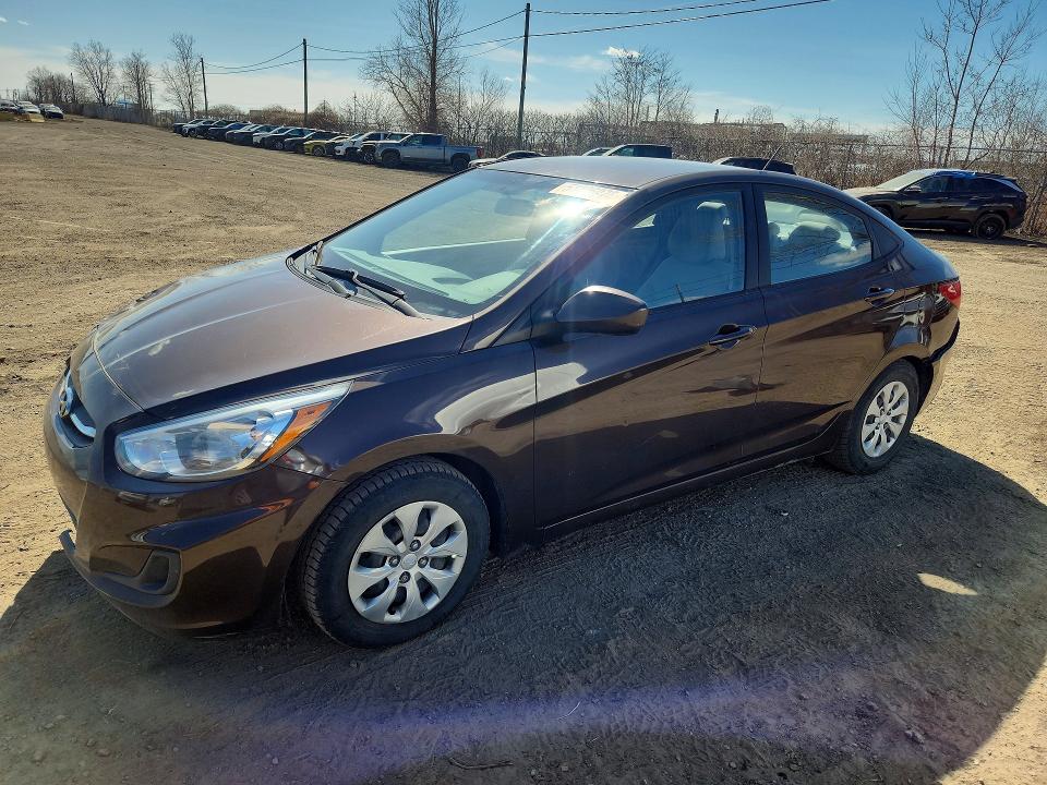2016 Hyundai Accent მანქანა იყიდება აუქციონზე, vin: KMHCT4AE3GU121920, აუქციონის ნომერი: 51106976