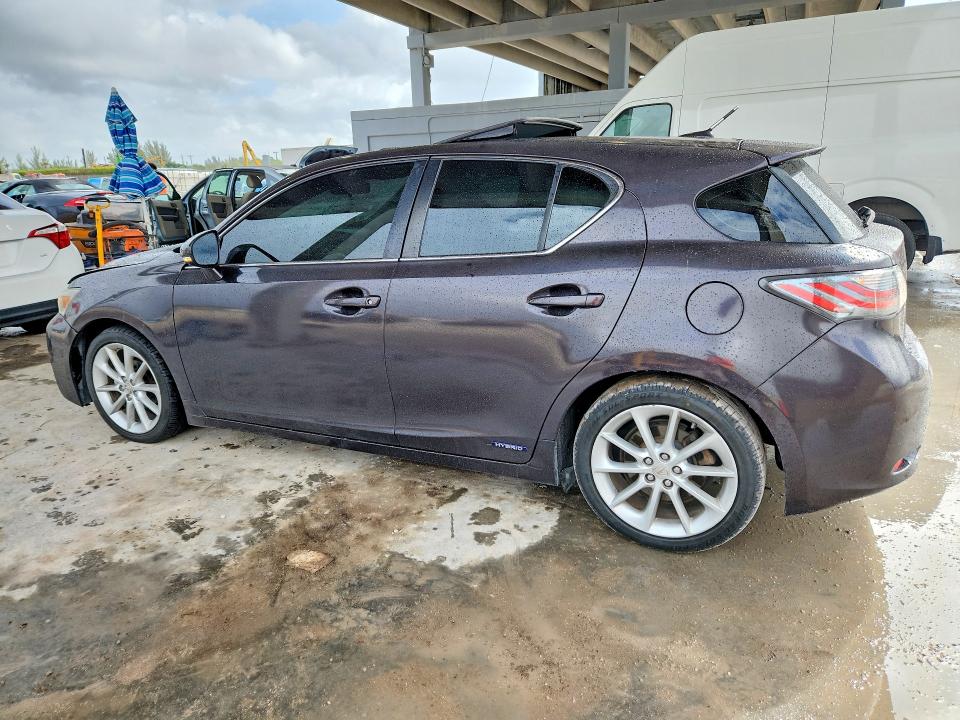 2012 Lexus Ct 200h მანქანა იყიდება აუქციონზე, vin: JTHKD5BH8C2080863, აუქციონის ნომერი: 48677436