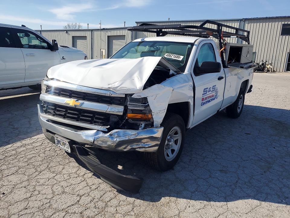 Продаж на аукціоні авто 2016 Chevrolet Silverado, vin: 1GCNCNEH4GZ287180, номер лоту: 48621686