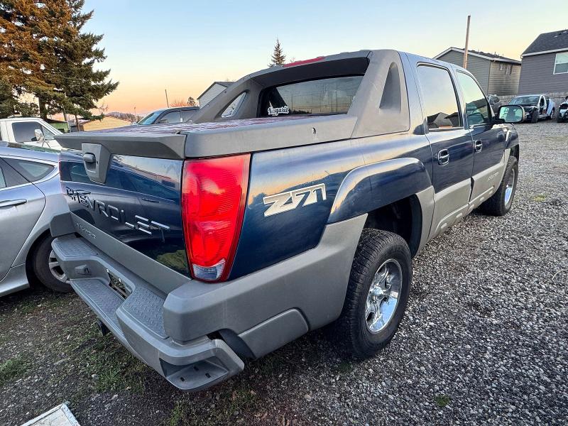 Aukcja sprzedaży 2002 Chevrolet Avalanche, vin: 3GNEK13T32G137306, numer aukcji: 49008786
