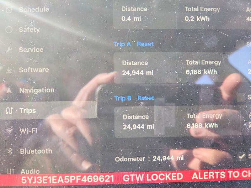 Aukcja sprzedaży 2023 Tesla Model 3, vin: 5YJ3E1EA5PF469621, numer aukcji: 48742666