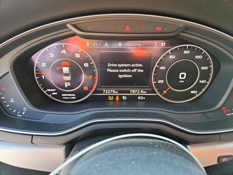 2018 Audi A4 მანქანა იყიდება აუქციონზე, vin: WAUENAF41JN011971, აუქციონის ნომერი: 49113116