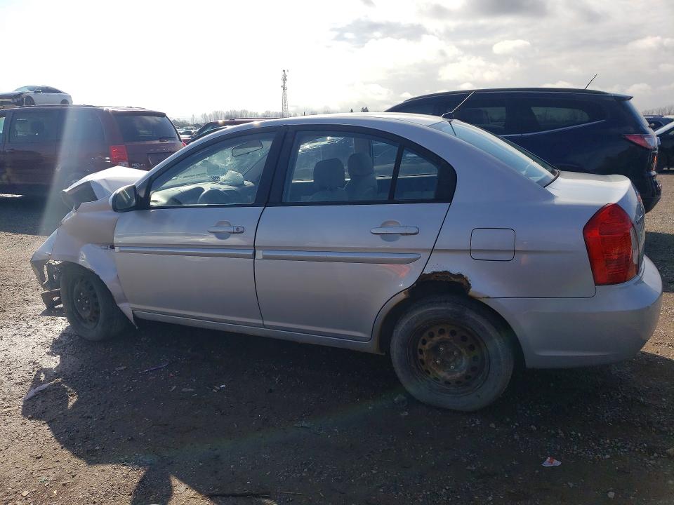 2009 Hyundai Accent Gls 4dr მანქანა იყიდება აუქციონზე, vin: KMHCN45C69U371593, აუქციონის ნომერი: 47810116