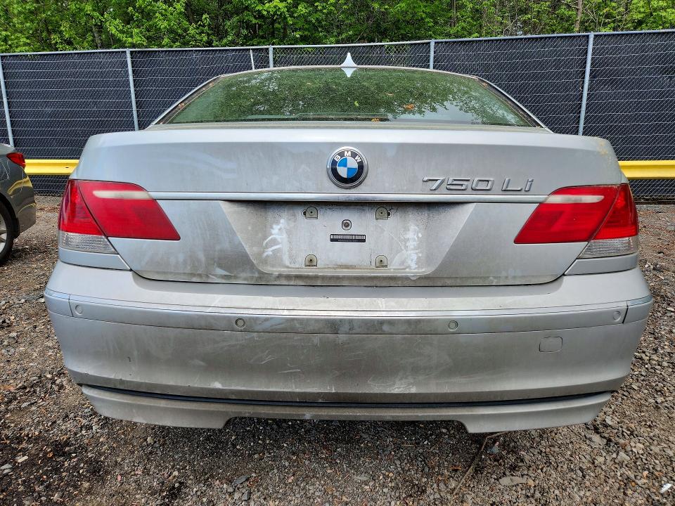 49563286 :رقم المزاد ، WBAHN83507DT75879 vin ، 2007 Bmw 750 مزاد بيع