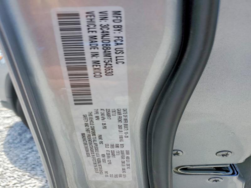 Продажа на аукционе авто 2021 Jeep Compass, vin: 3C4NJDBB4MT543630, номер лота: 49620946