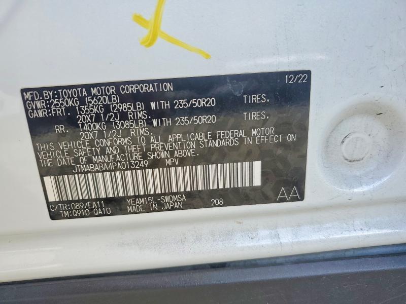 Продаж на аукціоні авто 2023 Subaru Solterra, vin: JTMABABA4PA013249, номер лоту: 51693606