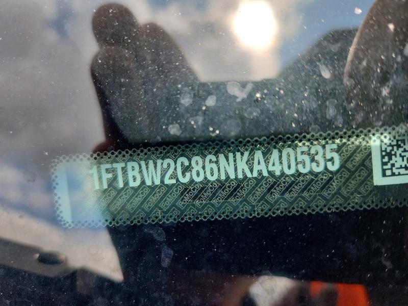 Aukcja sprzedaży 2022 Ford Transit, vin: 1FTBW2C86NKA40535, numer aukcji: 49816856