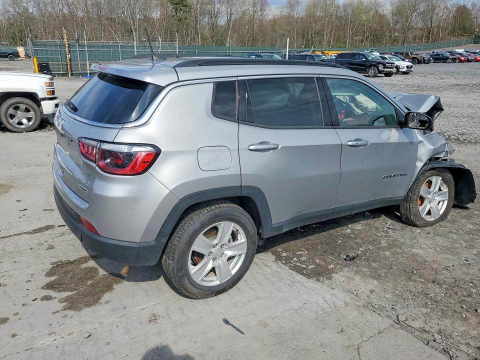 2022 Jeep Compass მანქანა იყიდება აუქციონზე, vin: 3C4NJDBB9NT143788, აუქციონის ნომერი: 50107746
