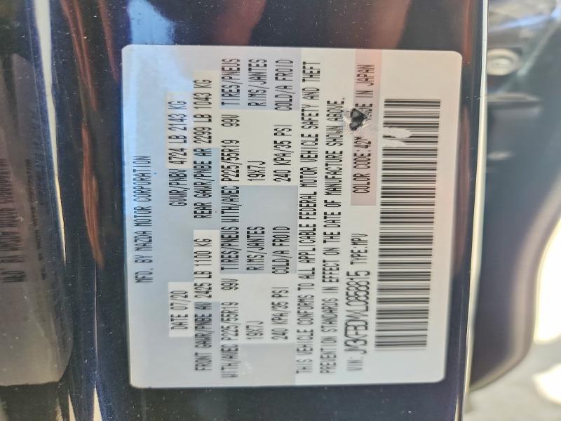 Aukcja sprzedaży 2020 Mazda Cx-5, vin: JM3KFBDMXL0858815, numer aukcji: 50807676