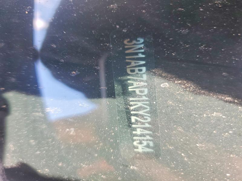 2019 Nissan Sentra მანქანა იყიდება აუქციონზე, vin: 3N1AB7AP1KY214154, აუქციონის ნომერი: 50953006