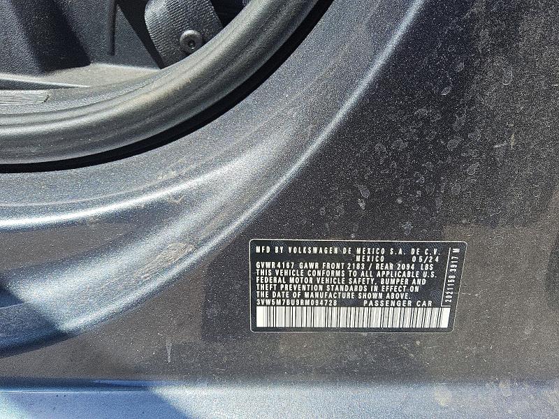 Aukcja sprzedaży 2024 Volkswagen Jetta, vin: 3VW5M7BU9RM094728, numer aukcji: 50500016