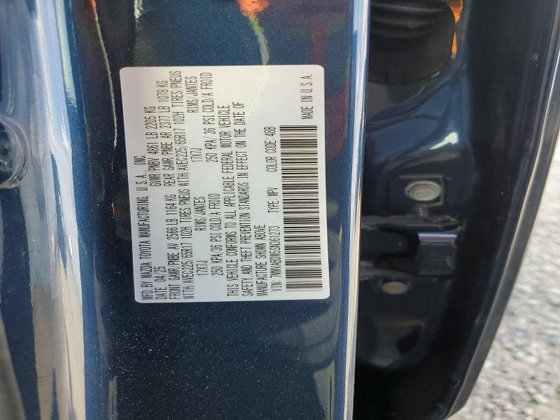 49415216 :رقم المزاد ، 7MMVABDM5SN361273 vin ، 2025 Mazda Cx-50 مزاد بيع