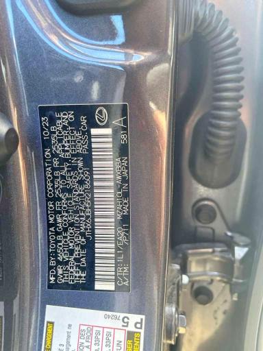 50355486 :رقم المزاد ، JTHX6JBH5R2186091 vin ، 2024 Lexus Ux 250h مزاد بيع