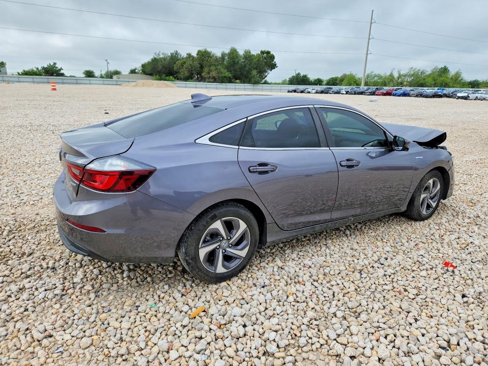 2019 Honda Insight მანქანა იყიდება აუქციონზე, vin: 19XZE4F5XKE031415, აუქციონის ნომერი: 49627016