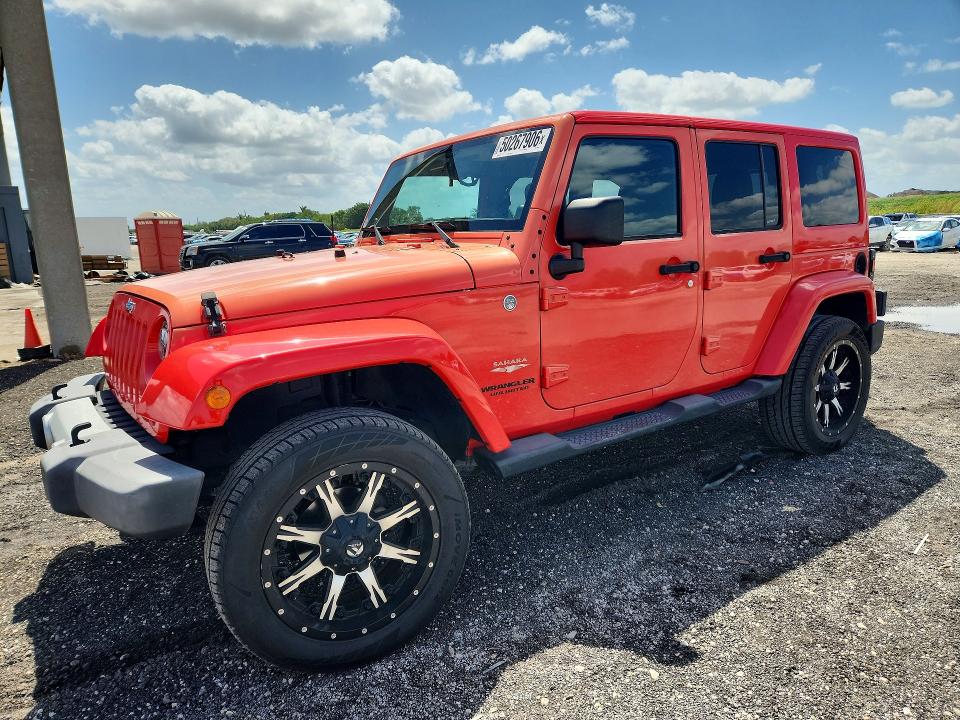 50267906 :رقم المزاد ، 1C4BJWEG0DL582815 vin ، 2013 Jeep Wrangler Unlimited مزاد بيع