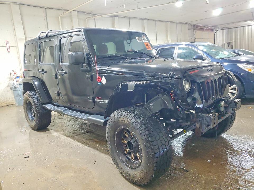 2012 Jeep Wrangler Unlimited მანქანა იყიდება აუქციონზე, vin: 1C4BJWEGXCL255157, აუქციონის ნომერი: 48896906