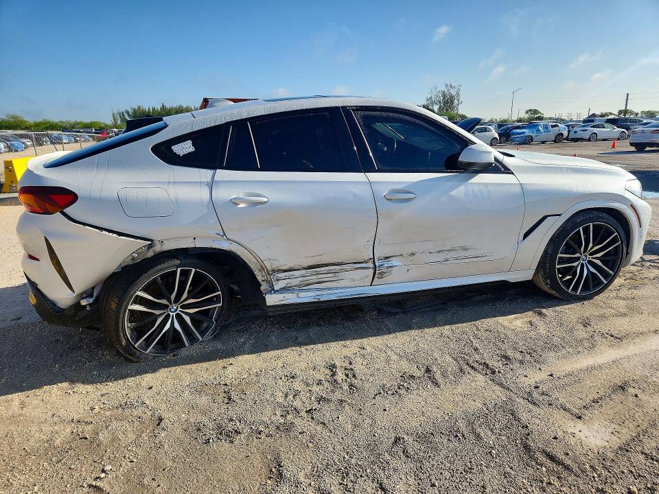 50092016 :رقم المزاد ، 5UXCY4C05M9G14201 vin ، 2021 Bmw X6 مزاد بيع
