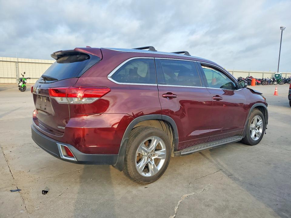 2019 Toyota Highlander მანქანა იყიდება აუქციონზე, vin: 5TDYZRFH8KS340393, აუქციონის ნომერი: 50103666