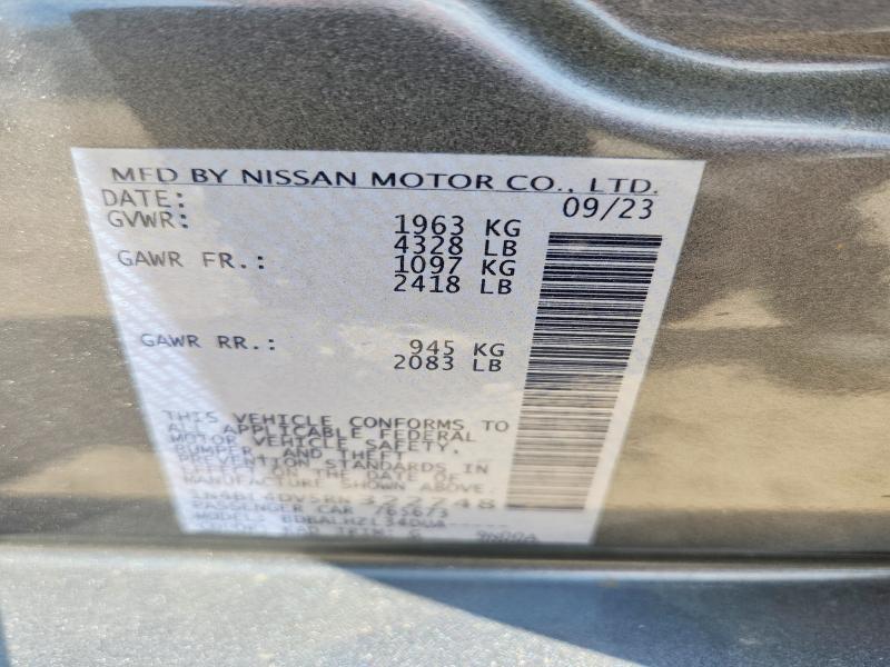 Aukcja sprzedaży 2024 Nissan Altima, vin: 1N4BL4DV5RN322748, numer aukcji: 48360876