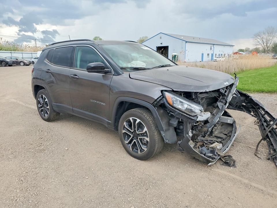 Продаж на аукціоні авто 2022 Jeep Compass, vin: 3C4NJDCB7NT233200, номер лоту: 51103796