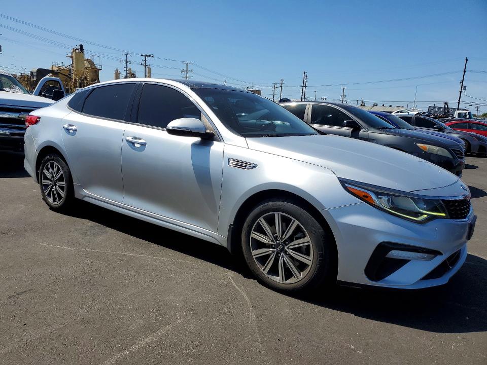 2019 Kia Optima მანქანა იყიდება აუქციონზე, vin: 5XXGT4L39KG309745, აუქციონის ნომერი: 50984156