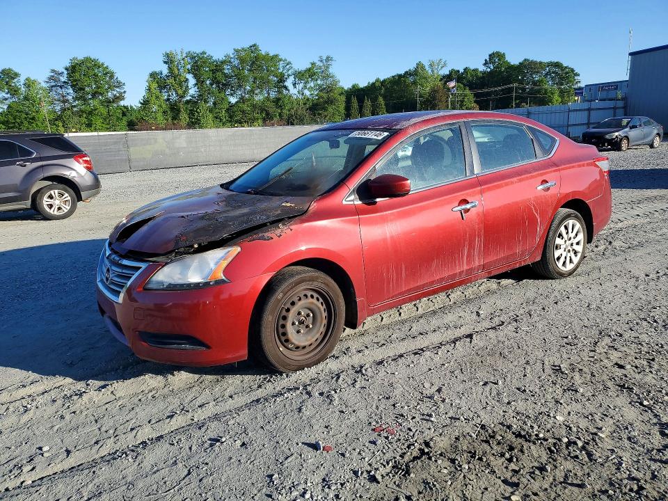 Продаж на аукціоні авто 2015 Nissan Sentra, vin: 3N1AB7AP2FL678590, номер лоту: 50661146