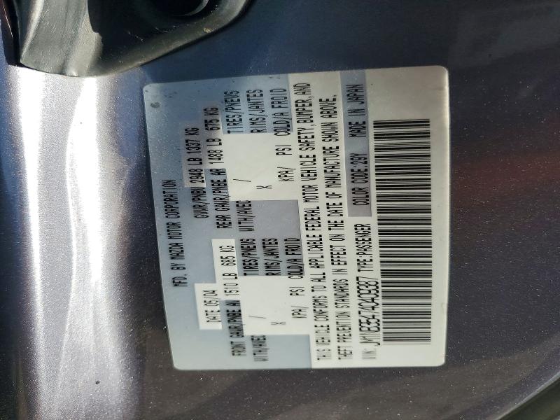 Продаж на аукціоні авто 2004 Mazda Mx-5 Miata, vin: JM1NB354740409387, номер лоту: 50357236