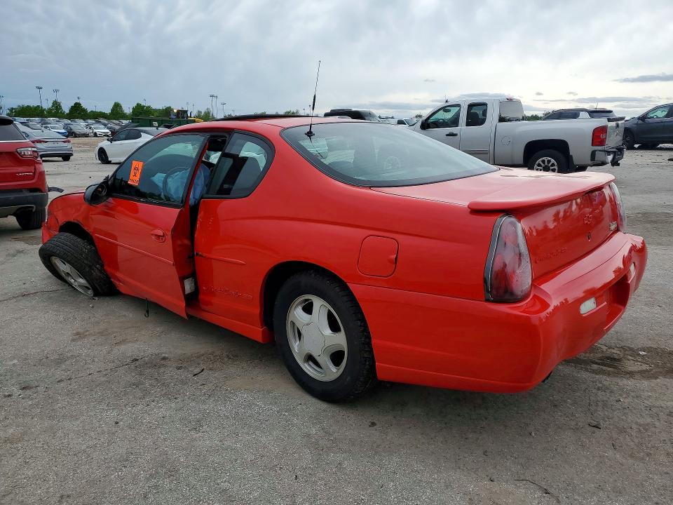 Продажа на аукционе авто 2001 Chevrolet Monte Carlo, vin: 2G1WX15K219291655, номер лота: 51102906