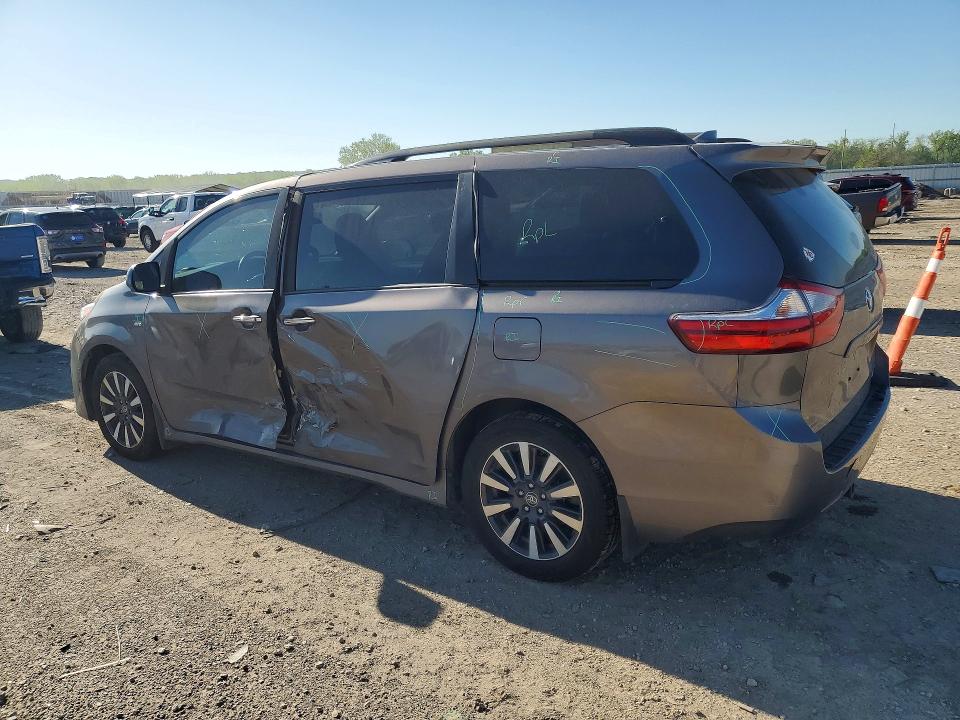 2019 Toyota Sienna მანქანა იყიდება აუქციონზე, vin: 5TDDZ3DC1KS224245, აუქციონის ნომერი: 49943406