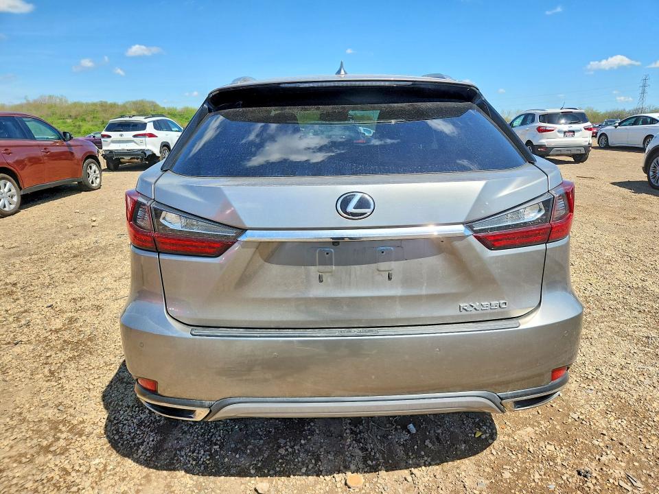 2020 Lexus Rx მანქანა იყიდება აუქციონზე, vin: 2T2HZMAA9LC160861, აუქციონის ნომერი: 50987356