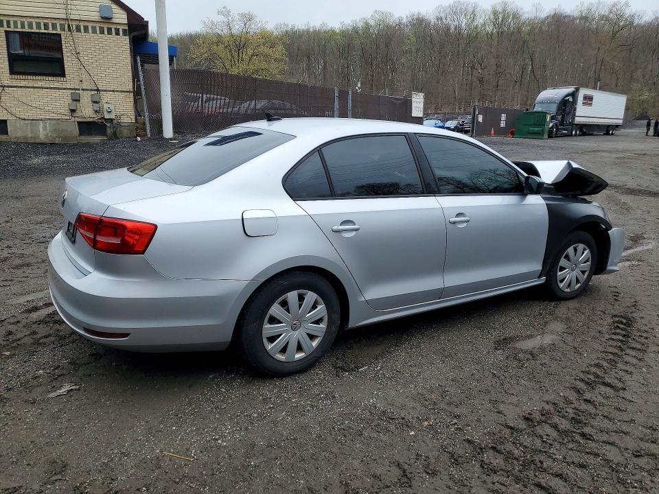2015 Volkswagen Jetta მანქანა იყიდება აუქციონზე, vin: 3VW2K7AJ6FM284949, აუქციონის ნომერი: 48788906