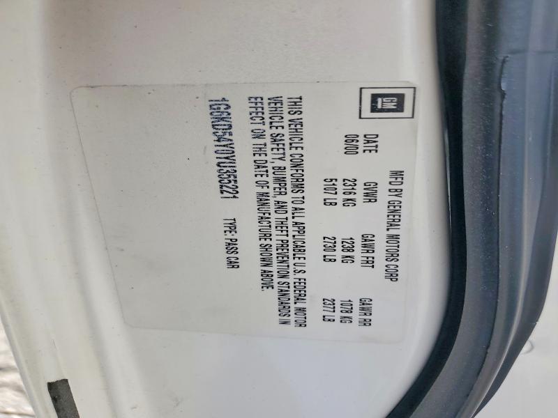 Продажа на аукционе авто 2000 Cadillac Deville, vin: 1G6KD54Y0YU355221, номер лота: 49679826