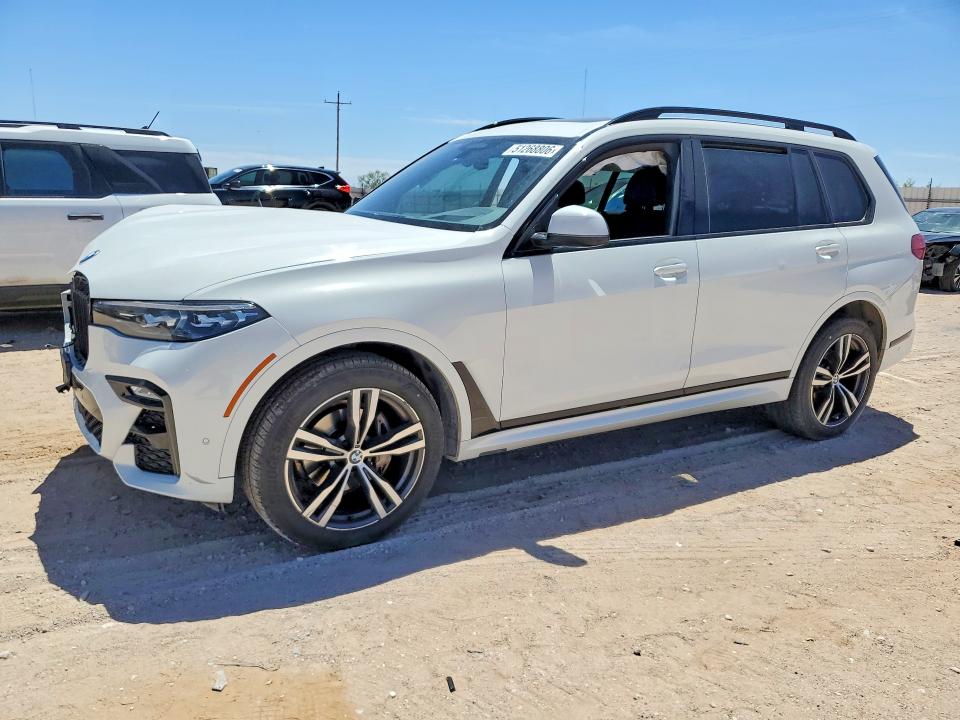 2022 Bmw X7 მანქანა იყიდება აუქციონზე, vin: 5UXCW2C05N9N07559, აუქციონის ნომერი: 51268806