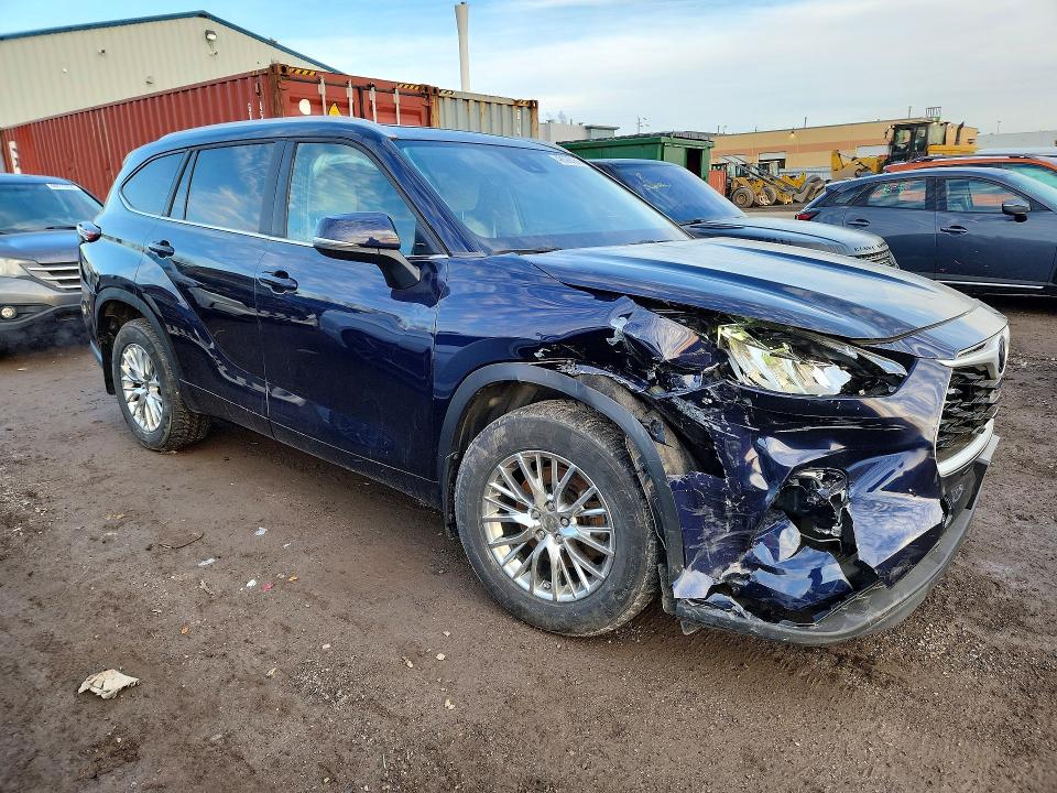 48598066 :رقم المزاد ، 5TDKDRBH4PS048211 vin ، 2023 Toyota Highlander مزاد بيع