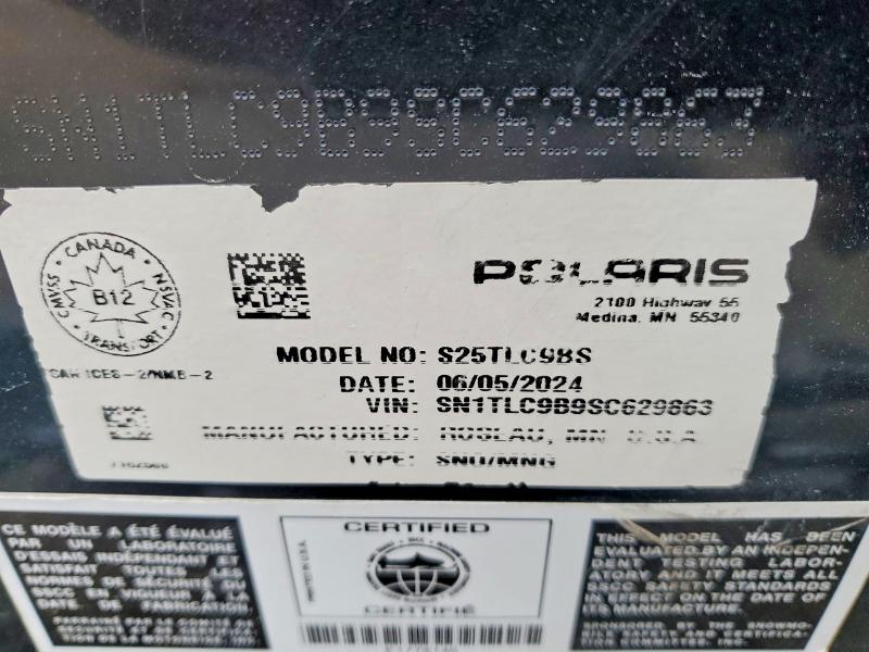 Продажа на аукционе авто 2025 Polaris Matryx, vin: SN1TLC9B9SC629863, номер лота: 51199736