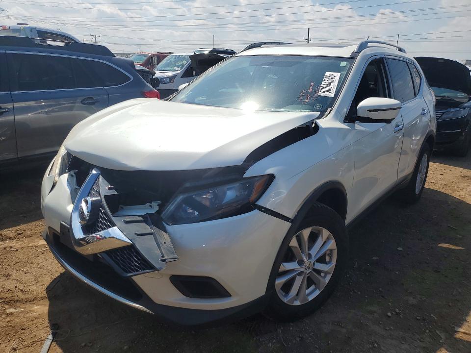 2016 Nissan Rogue მანქანა იყიდება აუქციონზე, vin: 5N1AT2MV7GC748455, აუქციონის ნომერი: 50644546