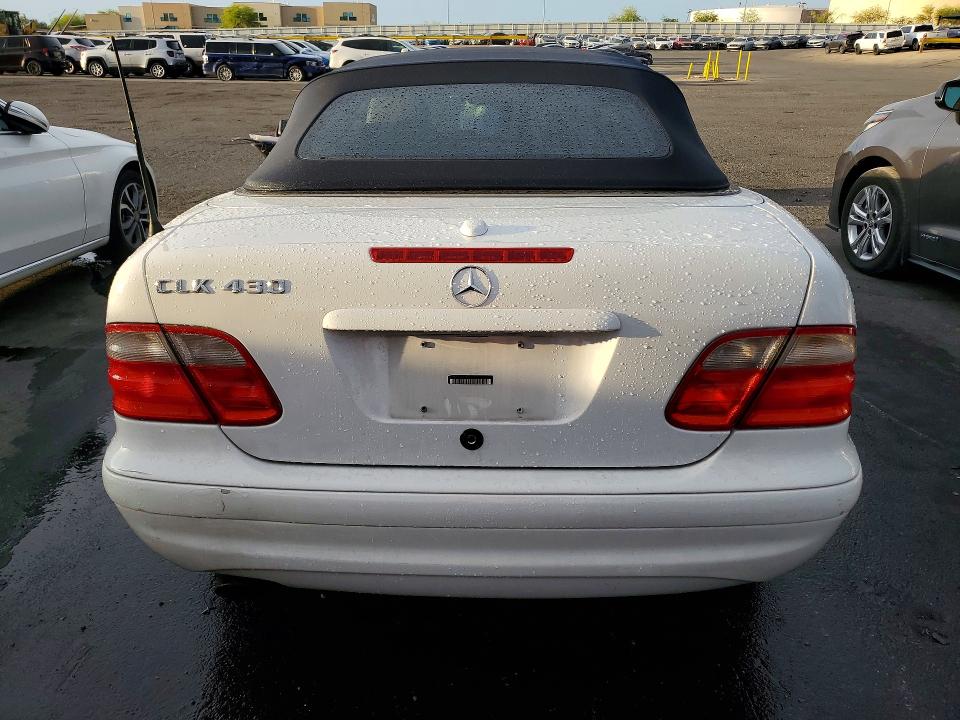50273436 :رقم المزاد ، WDBLK70G31T080020 vin ، 2001 Mercedes-benz Clk مزاد بيع