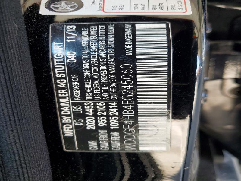 52038326 :رقم المزاد ، WDDGF4HB4EG245060 vin ، 2014 Mercedes-benz C مزاد بيع