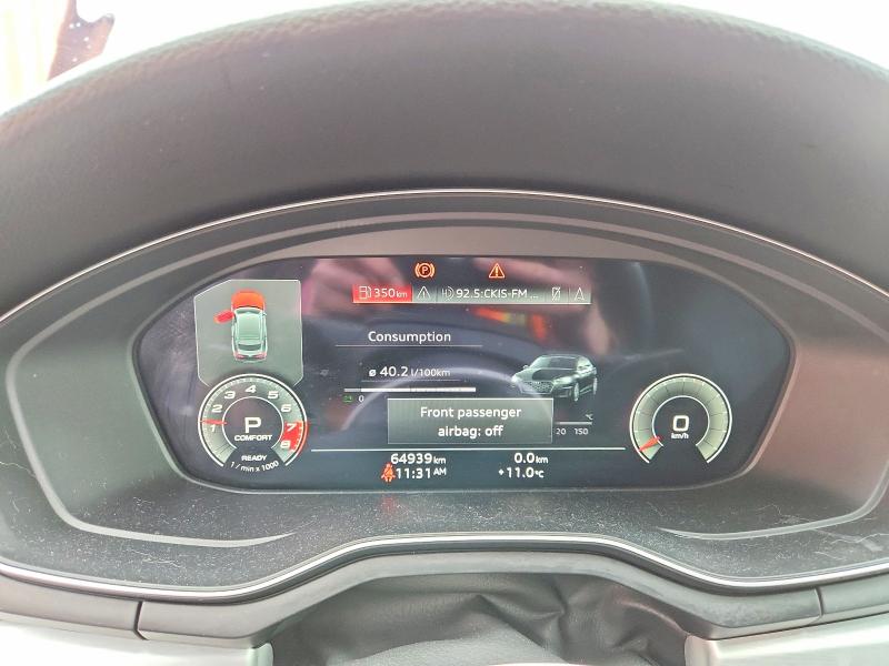 Продажа на аукционе авто 2021 Audi A5 Premium Plus, vin: WAUFACF59MA043535, номер лота: 48763866