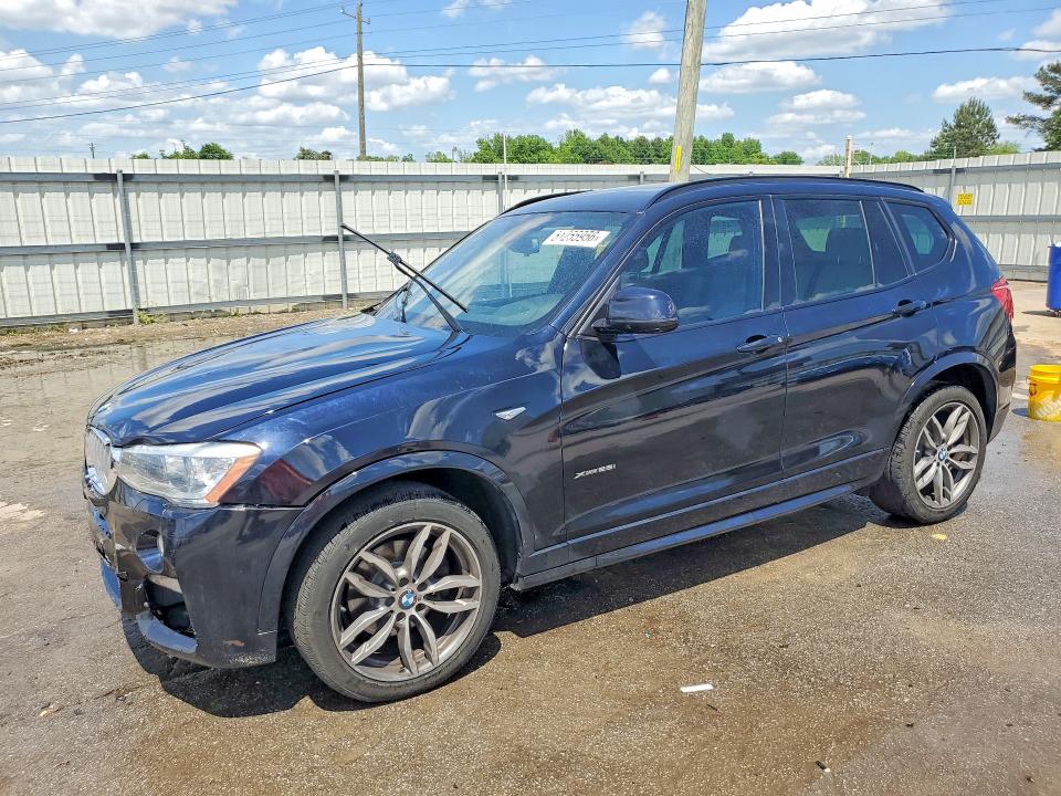 2016 Bmw X3 მანქანა იყიდება აუქციონზე, vin: 5UXWX9C50G0D65291, აუქციონის ნომერი: 51255956