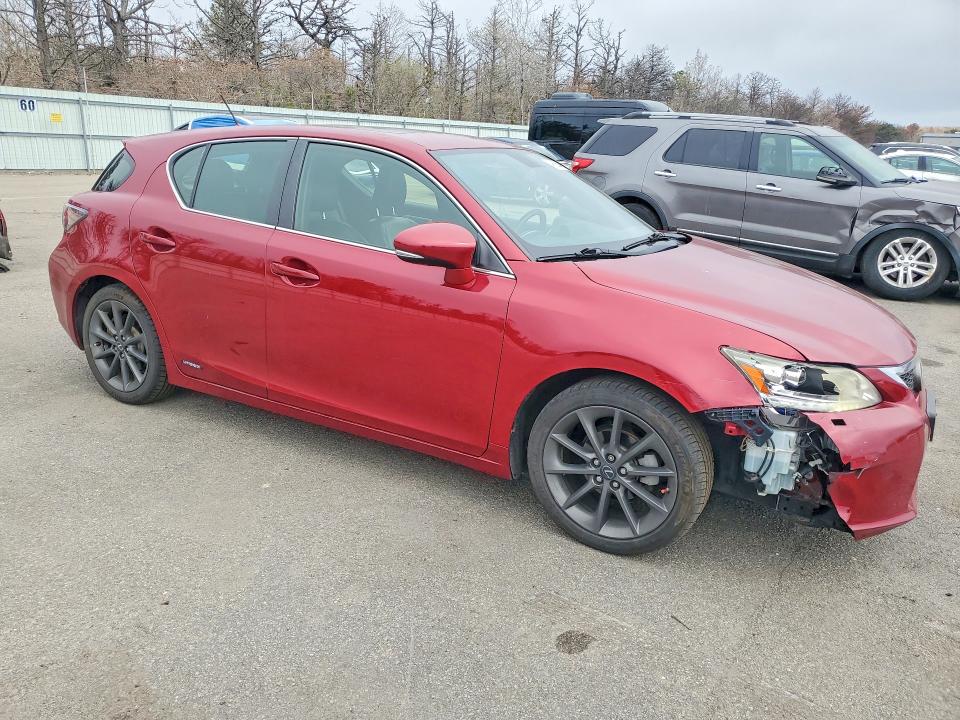 49925486 :رقم المزاد ، JTHKD5BH6C2075466 vin ، 2012 Lexus Ct مزاد بيع