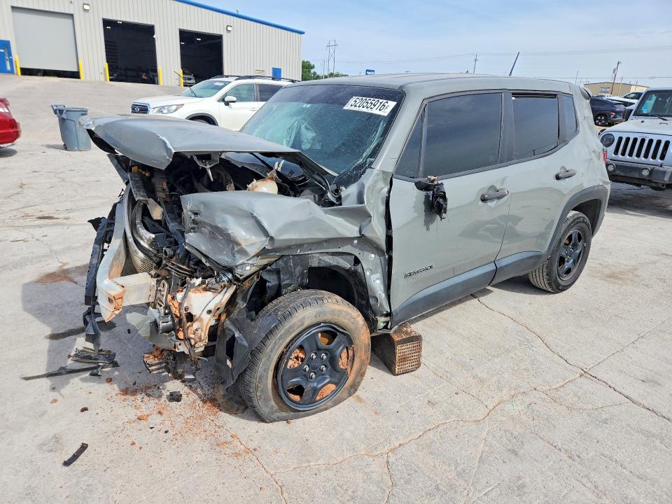 2020 Jeep Renegade მანქანა იყიდება აუქციონზე, vin: ZACNJAAB6LPM01461, აუქციონის ნომერი: 52055916